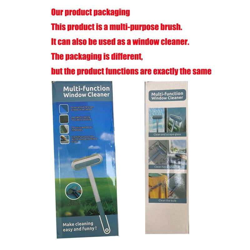 Reusable Pet Hair Remover Brush Multi,Functional Lint Cleaner for Cat&Dog Hair, Extra-Long Handle, Washable Grooming Tool Forfurniture, Clothes, Bedding,Carpets &Window Screens,Sofa.